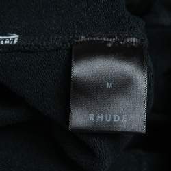 Rhude Black Cotton Shorts M