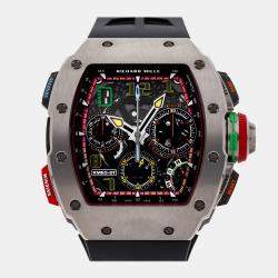 Pre-Owned Richard Mille RM 65-01 Chronograph RM65-01 TI