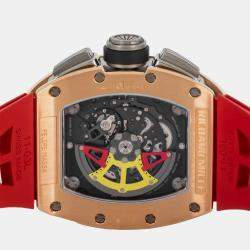 مملوكة مسبقًا Pre-Owned Richard Mille RM 011 Chronograph "Felipe Massa" RM011 AJ RG Automatic 50 mm x40 mm