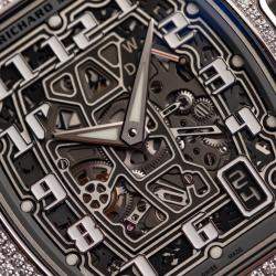 مملوكة مسبقًا ساعة بري أونيد ريتشارد ميل RM67-01 إكسترا فلات RM67-01 WG DIA أوتوماتيك 38 مم x 47 مم