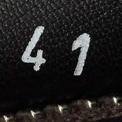 Rick Owens Black Leather Geobasket Sneakers Size 41