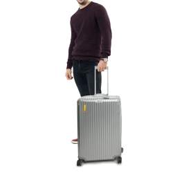 مملوكة مسبقًا حقيبة سفر ريموا تشيك إن فضي ألومنيوم كبير