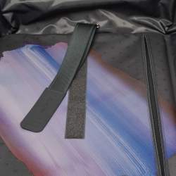 Pre Owned حقيبة سفر ريموا x بتوليمي مان زرقاء منتصف الليل بولي كربونات كابينة الأساسية