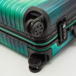 Pre Owned حقيبة سفر ريموا أضواء الشفق القطبي متعددة الألوان من الألومنيوم كابينة