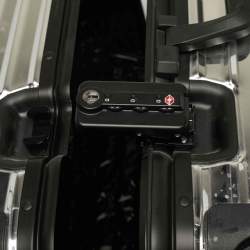 Pre Owned حقيبة سفر ريموا x مونكلير فضية من الألومنيوم العاكس كابينة