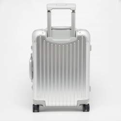 Pre Owned حقيبة سفر ريموا x فندي رمادية FF ألومنيوم كابينة ترولي