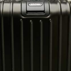 مملوكة مسبقًا Rimowa Original Check-In L Black Aluminum Luggage