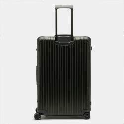 مملوكة مسبقًا Rimowa Original Check-In L Black Aluminum Luggage