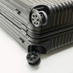 مملوكة مسبقًا Rimowa Original Check-In L Black Aluminum Luggage