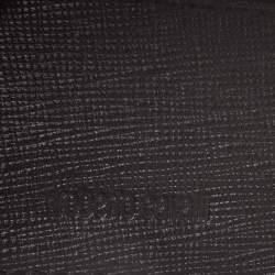 Pre Owned Roberto Cavalli Black Leather Card Holder