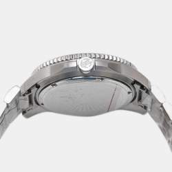 Pre Owned Roberto Cavalli Blue Stainless Steel 5G013 Men's Wristwatch 44 mm