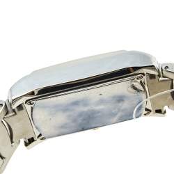 Pre Owned Roberto Cavalli White Stainless Steel Tomahawk R7253900015 Men's Wristwatch 31 mm