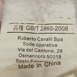 Pre Owned Roberto Cavalli Pink Cotton Long Sleeve Shirt XL