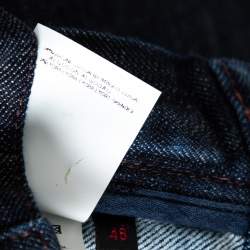 Roberto Cavalli Indigo Light Wash Denim Straight Fit Jeans M 