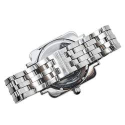 Pre Owned Roberto Cavalli Silver Stainless Steel Bohemienne R7253166015 Men's Wristwatch 41 mm