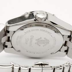 Pre Owned Roberto Cavalli Black Stainless Steel Diamond Time R7253116525 Men's Wristwatch 41 mm