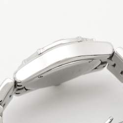 Pre Owned Roberto Cavalli Black Stainless Steel Diamond Time R7253116525 Men's Wristwatch 41 mm