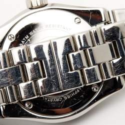 Pre Owned Roberto Cavalli Black Stainless Steel Diamond Time R7253116525 Men's Wristwatch 41 mm