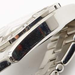 Pre Owned Roberto Cavalli Black Stainless Steel Diamond Time R7253116525 Men's Wristwatch 41 mm