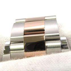 Rolex Sundust 18k Rose Gold Stainless Steel Datejust 126301 Automatic Men's Wristwatch 41 mm