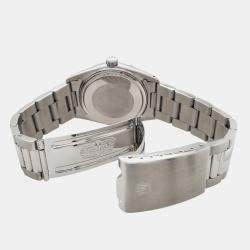 Rolex Custom Blue Vignette 1.95ct Diamonds Stainless Steel Datejust  Automatic Men's Wristwatch 36mm