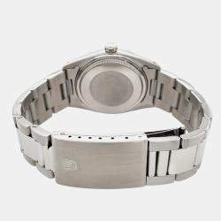 Rolex Custom Blue Vignette 1.95ct Diamonds Stainless Steel Datejust  Automatic Men's Wristwatch 36mm