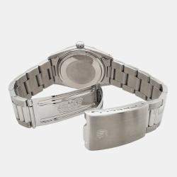 Rolex Custom Sky Blue 1.95ct Diamonds Stainless Steel Datejust  Automatic Men's Wristwatch 36mm