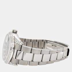 Rolex Custom Royal Red 1.95ct Diamonds Stainless Steel Datejust  Automatic Men's Wristwatch 36mm