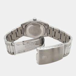 Rolex Custom Black  1.95ct Diamonds Stainless Steel Datejust  Automatic Men's Wristwatch 36mm