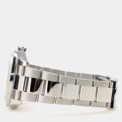 Rolex Custom Silver 2.7ct Diamonds Stainless Steel Datejust 116200 Automatic Men's Wristwatch 36mm