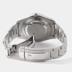 Rolex Custom Grey 4.5CT Diamond Stainless Steel Datejust II 116300 Automatic Men's Wristwatch 41 mm