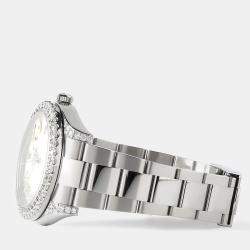 Rolex Custom 4.4CT Diamond Stainless Steel Datejust II 126300 Automatic Men's Wristwatch 41 mm