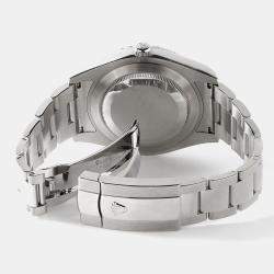 Rolex Custom White MOP 4.5ct Diamond Stainless Steel Datejust II 116300 Automatic Men's Wristwatch 41 mm
