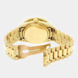 Rolex Customised White MOP 4.0CT Diamond 18K Yellow Gold Day-Date  Automatic Men's Wristwatch 36MM