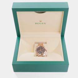 Rolex BrownSky-Dweller Oyster Everose Gold Chocolate Automatic Men's Watch 42 mm