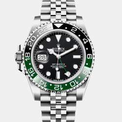 Pre Owned Rolex Gmt Master II 126720 VTNR Sprite Black Stainless Steel Automatic Men's Wristwatch 40mm