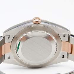 Rolex Slate 18k Everose Stainless Steel Datejust 126331 Men's Wristwatch 41 mm 