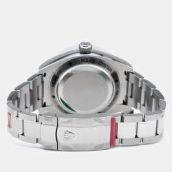 Pre Owned Rolex Black Stainless Steel Milgauss M116400GV-0001 Men's Wristwatch 40 mm