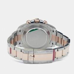 Rolex White 18K Everose Gold Oystersteel Cerachrom Yacht-Master II M116681-0002 Men's Wristwatch 44 mm