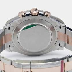 Rolex White 18K Everose Gold Oystersteel Cerachrom Yacht-Master II M116681-0002 Men's Wristwatch 44 mm