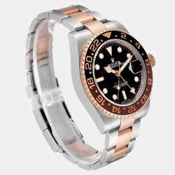 Rolex Rootbeer Stainless Steel &18K Rose Gold GMT-MASTER II Men's Wristwatch 40 mm