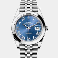 Rolex -Stainless Steel blue automatic Datejust 126300 41 mm