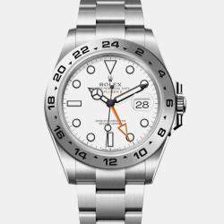 Rolex -Stainless Steel white automatic Explorer II 226570 42 mm