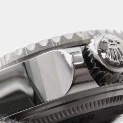 Rolex Black Stainless Steel Sea-Dweller Deepsea Automatic Men's Wristwatch 44 mm