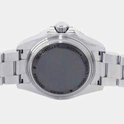 Rolex Black Stainless Steel Sea-Dweller Deepsea Automatic Men's Wristwatch 44 mm