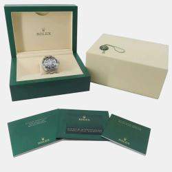 Rolex Black Stainless Steel Sea-Dweller Deepsea Automatic Men's Wristwatch 44 mm