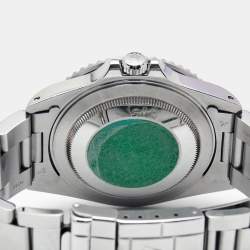 Pre Owned Rolex Black Stainless Steel GMT-Master II 'Coke' 16710 Men's Wristwatch 40 mm