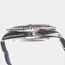 Pre Owned Rolex Black Stainless Steel GMT-Master II 'Coke' 16710 Men's Wristwatch 40 mm