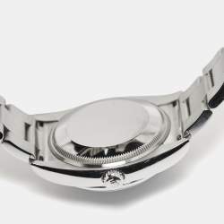 Pre Owned Rolex Blue Oystersteel Oyster Perpetual M114200-0014 Unisex Wristwatch 34 mm