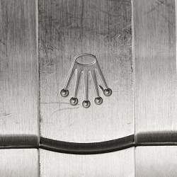 Pre Owned Rolex Blue Oystersteel Oyster Perpetual M114200-0014 Unisex Wristwatch 34 mm